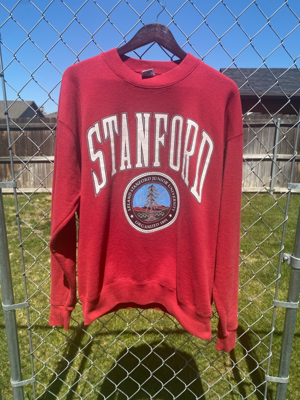 Vintage Stanford University Crewneck Sweatshirt